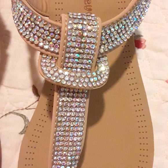 Forever embellished wedge sandals - Picture 6 of 6
